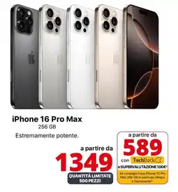 Comet iPhone 16 Pro Max offerta