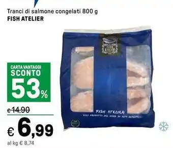 Iper La Grande Tranci di salmone congelati FISH ATELIER offerta