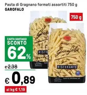 Iper La Grande Pasta di Gragnano formati assortiti GAROFALO offerta