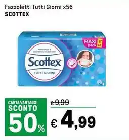 Iper La Grande Fazzoletti Tutti Giorni x56 SCOTTEX offerta