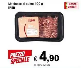 Iper La Grande Macinato di suino IPER offerta