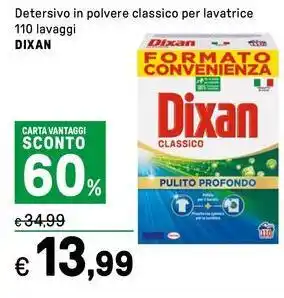 Iper La Grande Detersivo in polvere classico per lavatrice DIXAN offerta