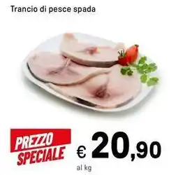 Iper La Grande Trancio di pesce spada offerta