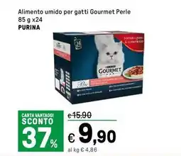 Iper La Grande Alimento umido per gatti Gourmet Perle PURINA offerta