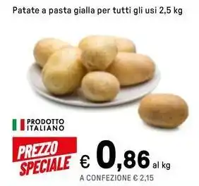 Iper La Grande Patate a pasta gialla per tutti gli usi offerta