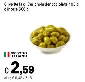 Iper La Grande Olive Bella di Cerignola denocciolate o intere offerta