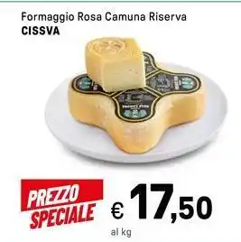 Iper La Grande Formaggio Rosa Camuna Riserva CISSVA offerta