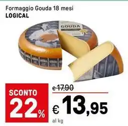 Iper La Grande Formaggio Gouda 18 mesi LOGICAL offerta