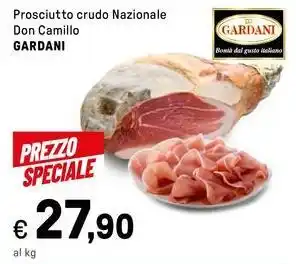 Iper La Grande Prosciutto crudo Nazionale Don Camillo GARDANI offerta