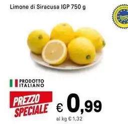 Iper La Grande Limone di Siracusa IGP offerta