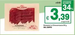 Iper La Grande Bresaola La Chiavennasca DEL ZOPPO offerta