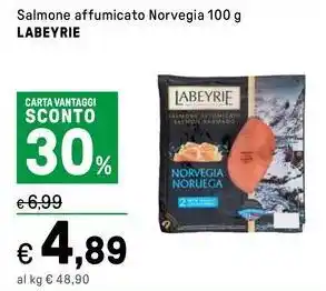 Iper La Grande Salmone affumicato Norvegia LABEYRIE offerta