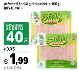 Iper La Grande Affettati Snello gusti assortiti ROVAGNATI offerta