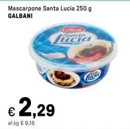 Iper La Grande Mascarpone Santa Lucia GALBANI offerta