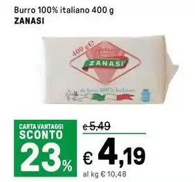 Iper La Grande Burro 100% italiano ZANASI offerta