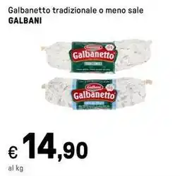 Iper La Grande Galbanetto tradizionale o meno sale GALBANI offerta