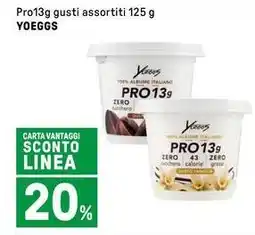 Iper La Grande Pro13g gusti assortiti YOEGGS offerta