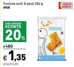 Iper La Grande Treccina IPER offerta