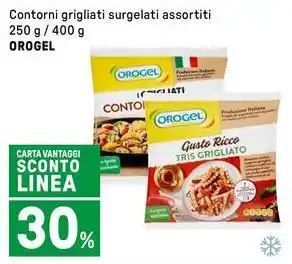 Iper La Grande Contorni grigliati surgelati assortiti OROGEL offerta