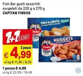 Iper La Grande Fish Bar CAPITAN FINDUS offerta