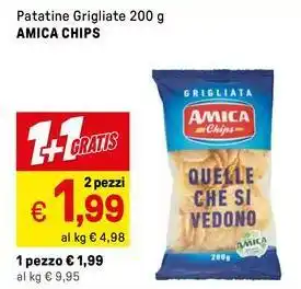 Iper La Grande Patatine Grigliate AMICA CHIPS offerta