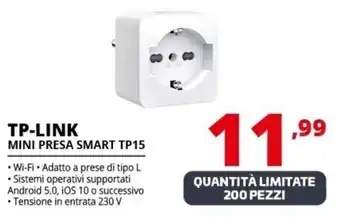 Comet TP-LINK MINI PRESA SMART TP15 offerta