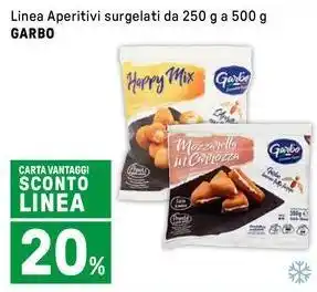 Iper La Grande Linea Aperitivi surgelati GARBO offerta