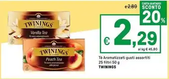 Iper La Grande Té Aromatizzati TWININGS offerta