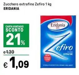 Iper La Grande Zucchero extrafine Zefiro ERIDANIA offerta