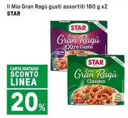 Iper La Grande Il Mio Gran Ragù gusti assortiti STAR offerta