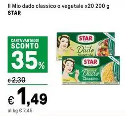 Iper La Grande Il Mio dado classico o vegetale STAR offerta