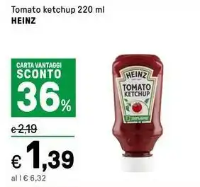 Iper La Grande Tomato ketchup HEINZ offerta