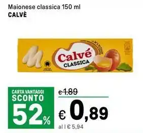 Iper La Grande Maionese classica CALVE offerta