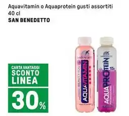 Iper La Grande Aquavitamin o Aquaprotein gusti assortiti SAN BENEDETTO offerta