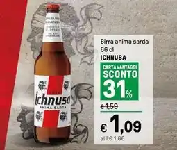 Iper La Grande Birra anima sarda ICHNUSA offerta