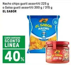 Iper La Grande Nacho chips o Salsa EL SABOR offerta