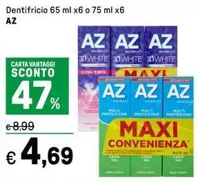 Iper La Grande Dentifricio AZ offerta