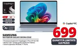 Comet SAMSUNG NOTEBOOK GALAXY BOOK4 EDGE offerta