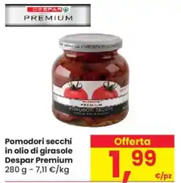 Despar Pomodori secchi in olio di girasole Despar Premium offerta