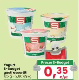 Despar Yogurt S-Budget gusti assortiti offerta