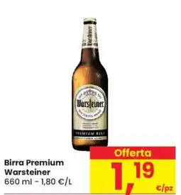 Despar Birra Premium Warsteiner offerta