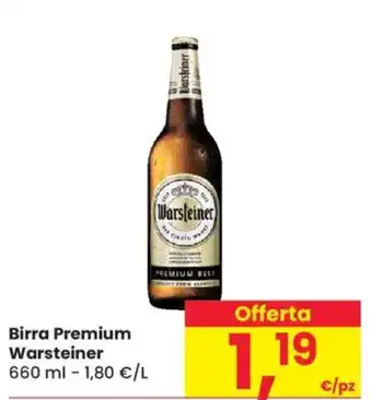 Despar Birra Premium Warsteiner offerta