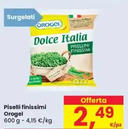 Despar Piselli finissimi Orogel offerta