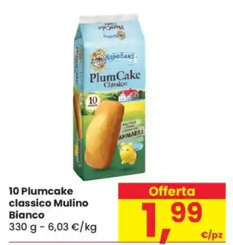 Despar 10 Plumcake classico Mulino Bianco offerta