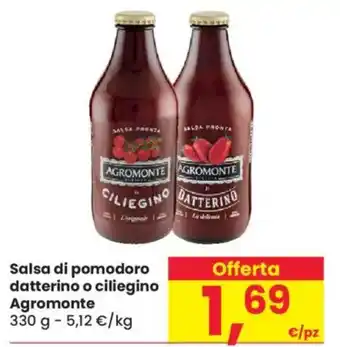 Despar Salsa di pomodoro datterino o ciliegino Agromonte offerta