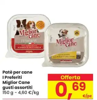 Despar Patè per cane I Preferiti Miglior Cane gusti assortiti offerta