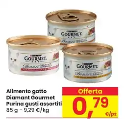 Despar Alimento gatto Diamant Gourmet Purina gusti assortiti offerta