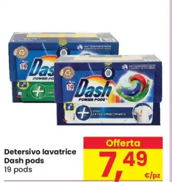 Despar Detersivo lavatrice Dash pods offerta