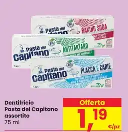 Despar Dentifricio Pasta del Capitano assortito offerta