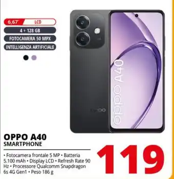 Comet OPPO A40 SMARTPHONE offerta